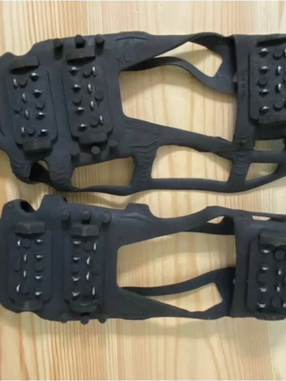 STABILicers Lite Ice Cleats Over Shoes Black Traction Gear Made in USA Size XL